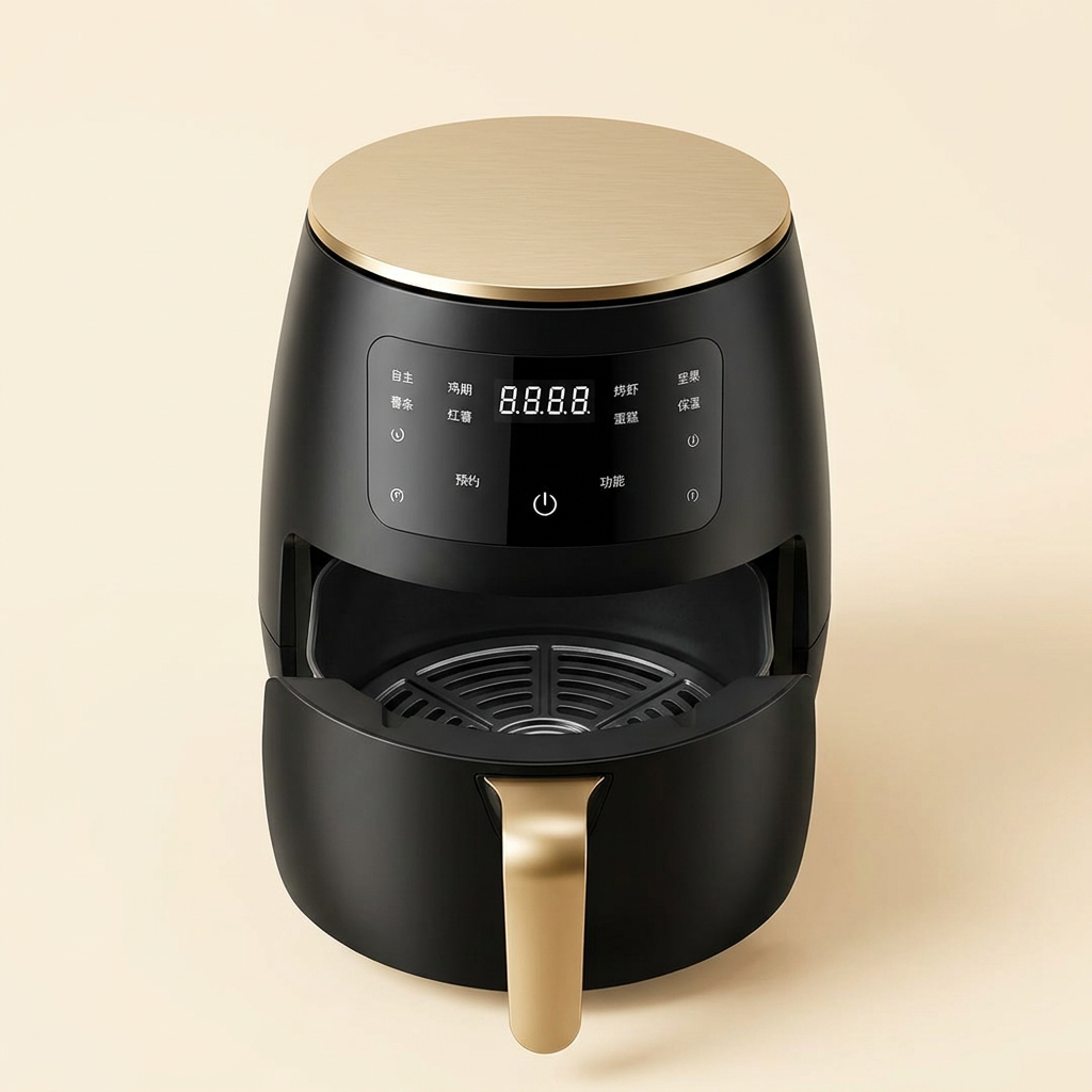 Brass-Top Digital Air Fryer