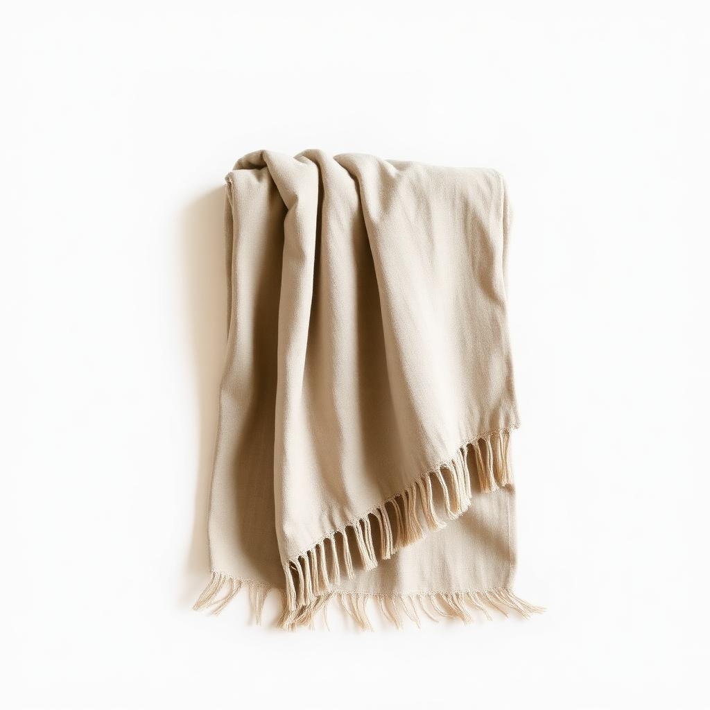 Stonewashed Linen Throw